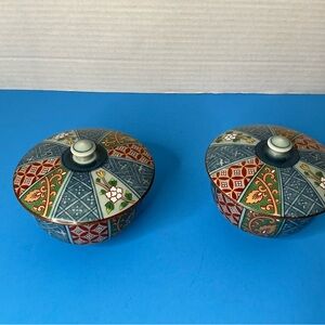 Colorful Patterned Ceramic Vases